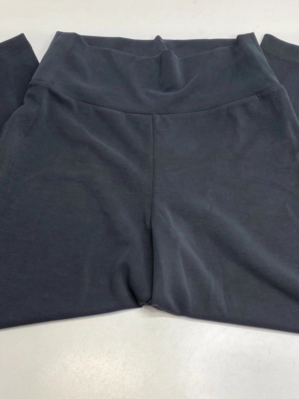 NEW Hatch Womens Pant Washed Black Size L The Cloudease Travel Over Under Wide